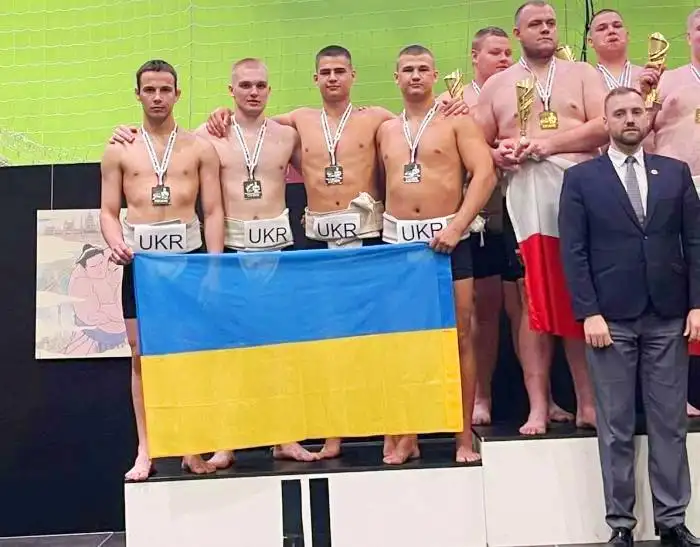 Перемоги на міжнародній арені: студенти ХНУВС вибороли медалі на чемпіонаті Європи з сумо