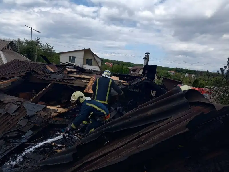 На Харківщині під час пожежі в приватному будинку загинув чоловік